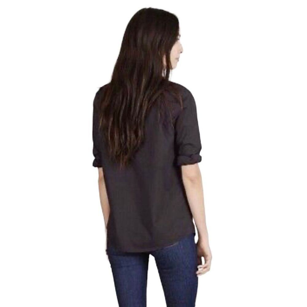 Everlane The Button Down Cotton Shirt, Size Small in Black NWOT - Picture 3 of 6